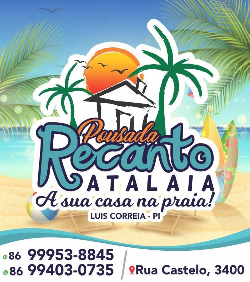 Pousada Recanto Atalaia Luis Correia Exterior foto